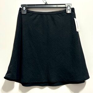 🆕 Aeropostale Black A-Line Mini Slip Skirt